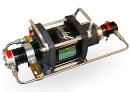 بوستر گاز هیدروژن هسکل  مدل  HASKEL HYDROGEN  BOOSTER MODEL 14AGD-125 AIR_DRIVEN